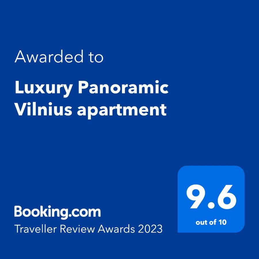 Luxury Panoramic Vilnius Apartment Exteriér fotografie
