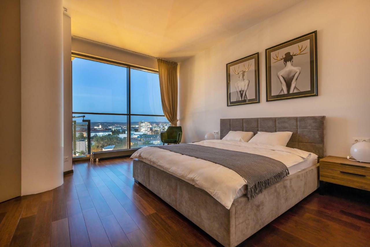 Luxury Panoramic Vilnius Apartment Exteriér fotografie