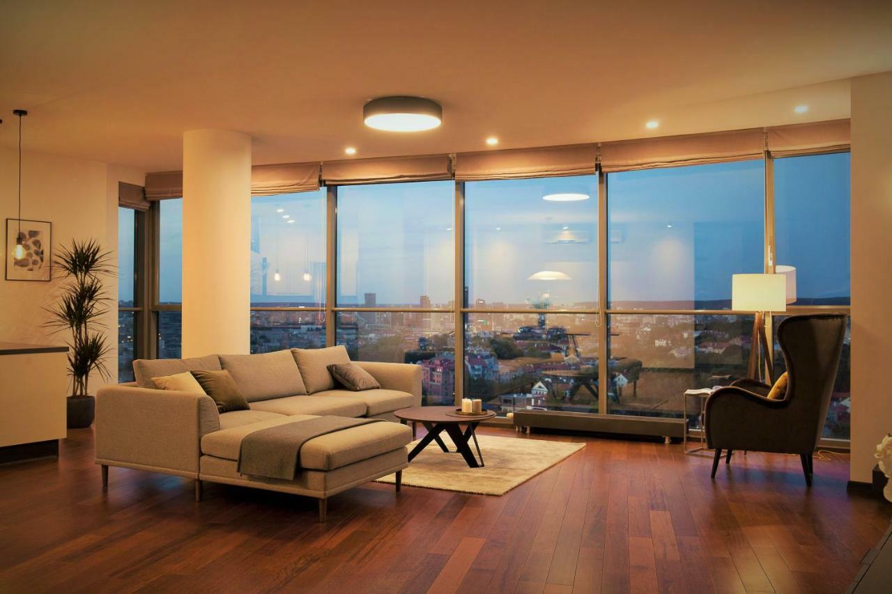 Luxury Panoramic Vilnius Apartment Exteriér fotografie