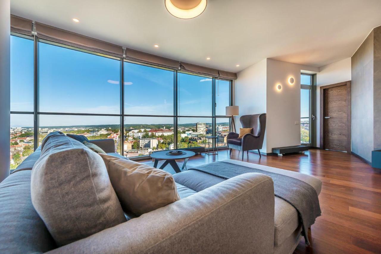 Luxury Panoramic Vilnius Apartment Exteriér fotografie
