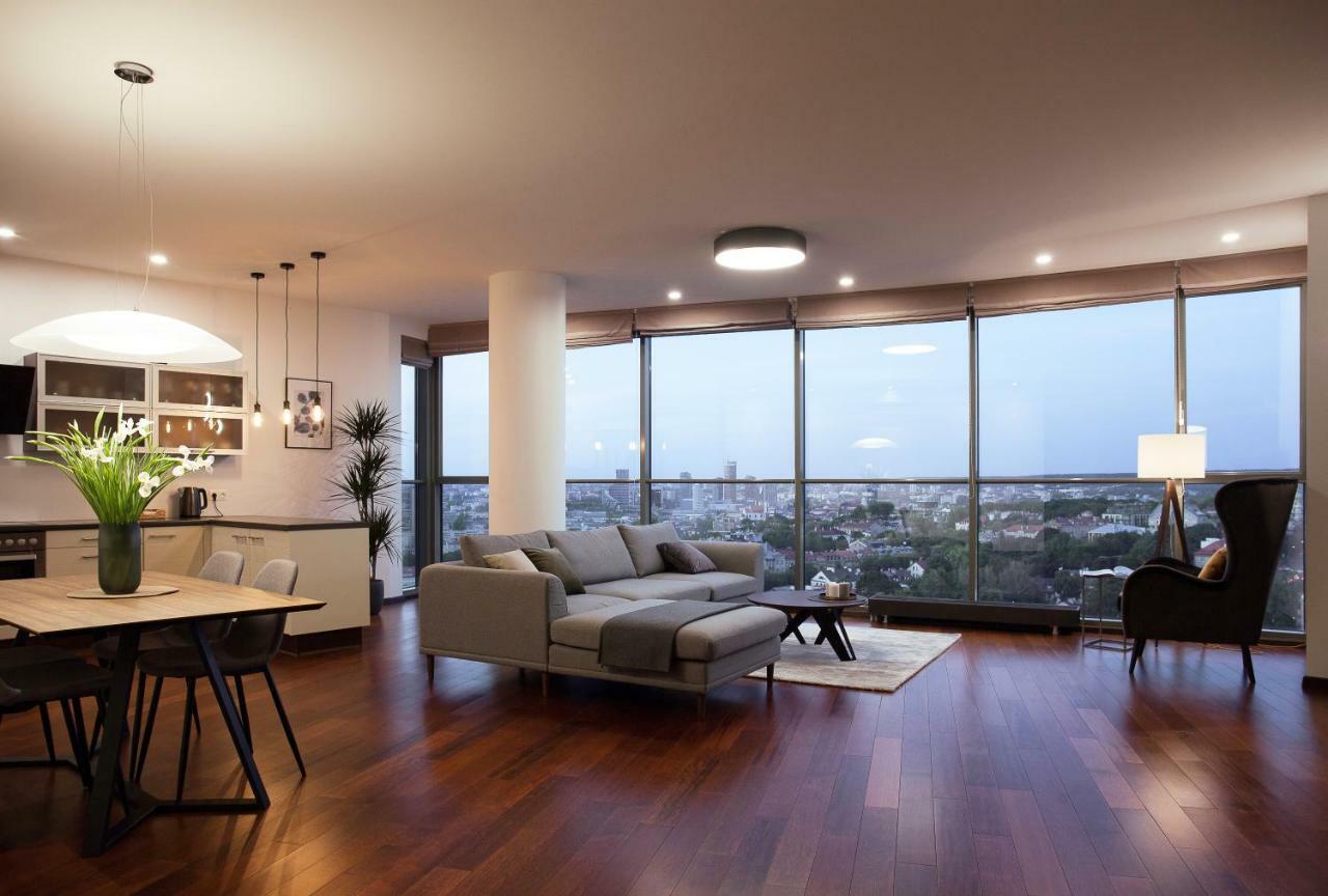 Luxury Panoramic Vilnius Apartment Exteriér fotografie